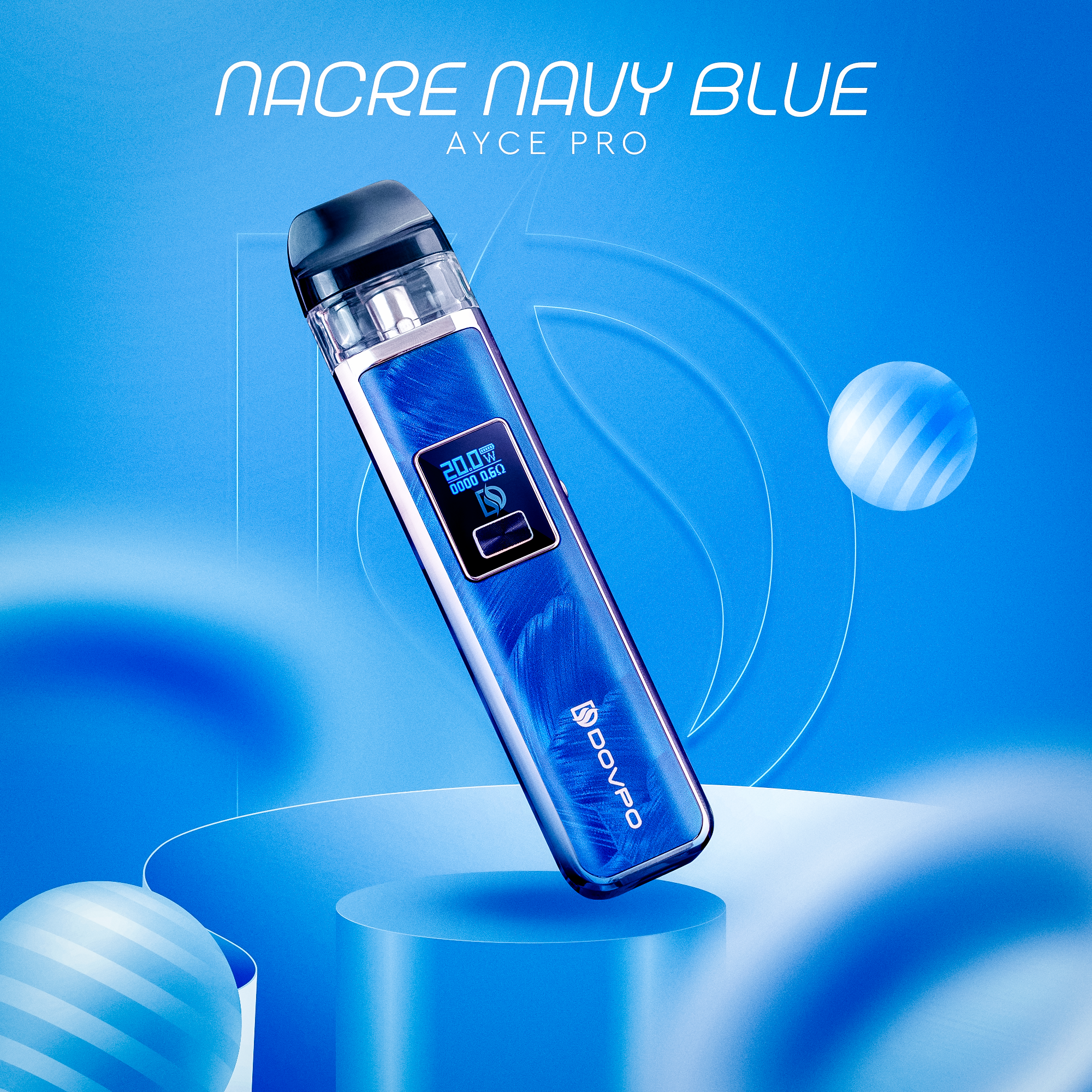 AYCE PRO POD KIT (Nacre Navy Blue)