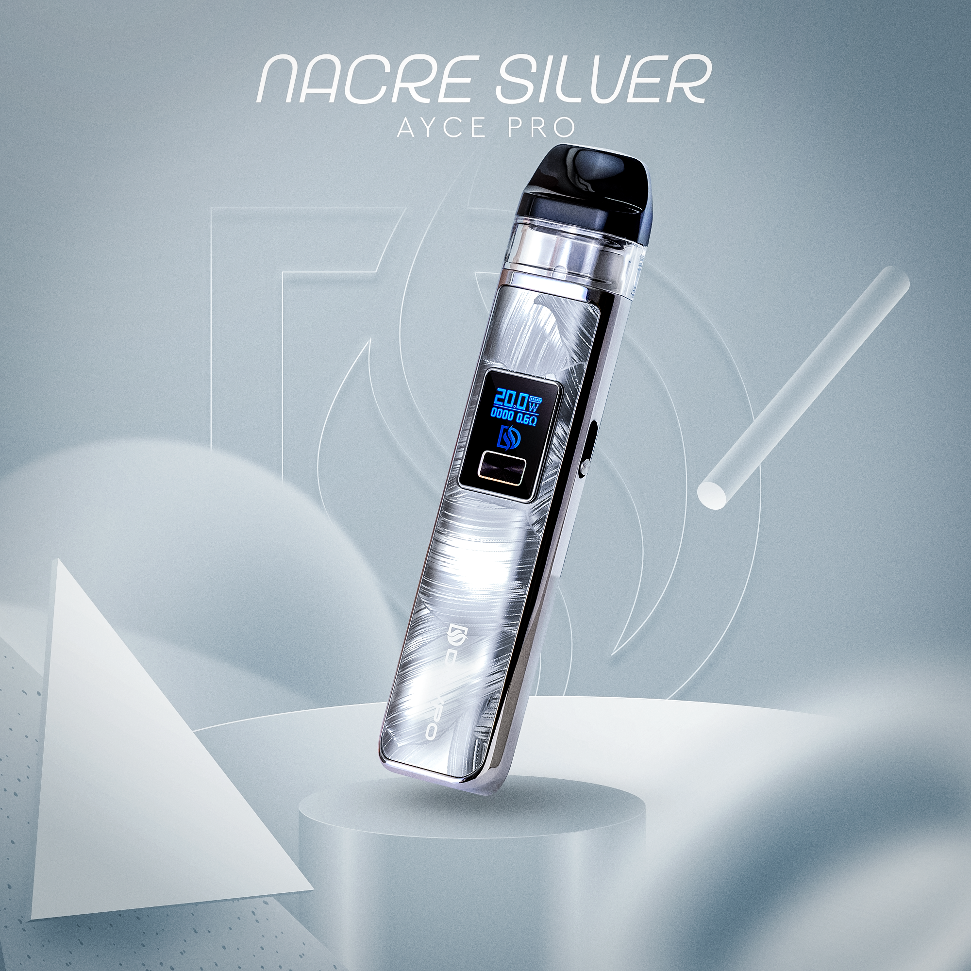 AYCE PRO POD KIT (Nacre Silver)